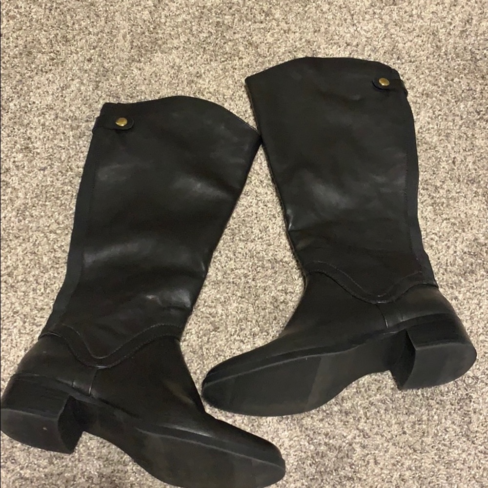 Never worn black riding boots